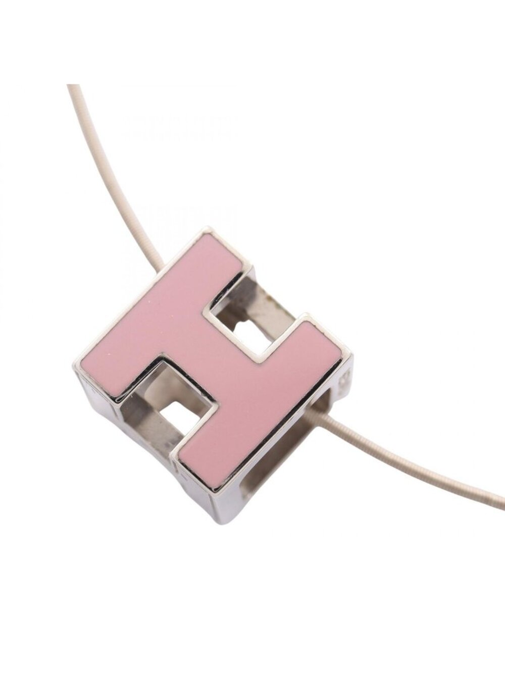 Hermes Necklace Cage D'h Cube